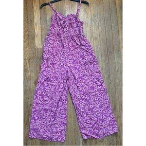 Knox Rose Floral Paisley Jumpsuit ~ sz XS